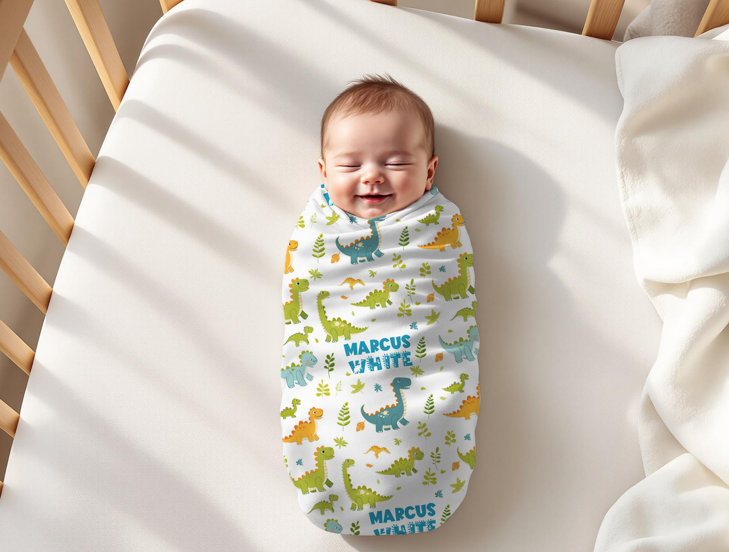 Playful Dino Swaddle Set (B143)