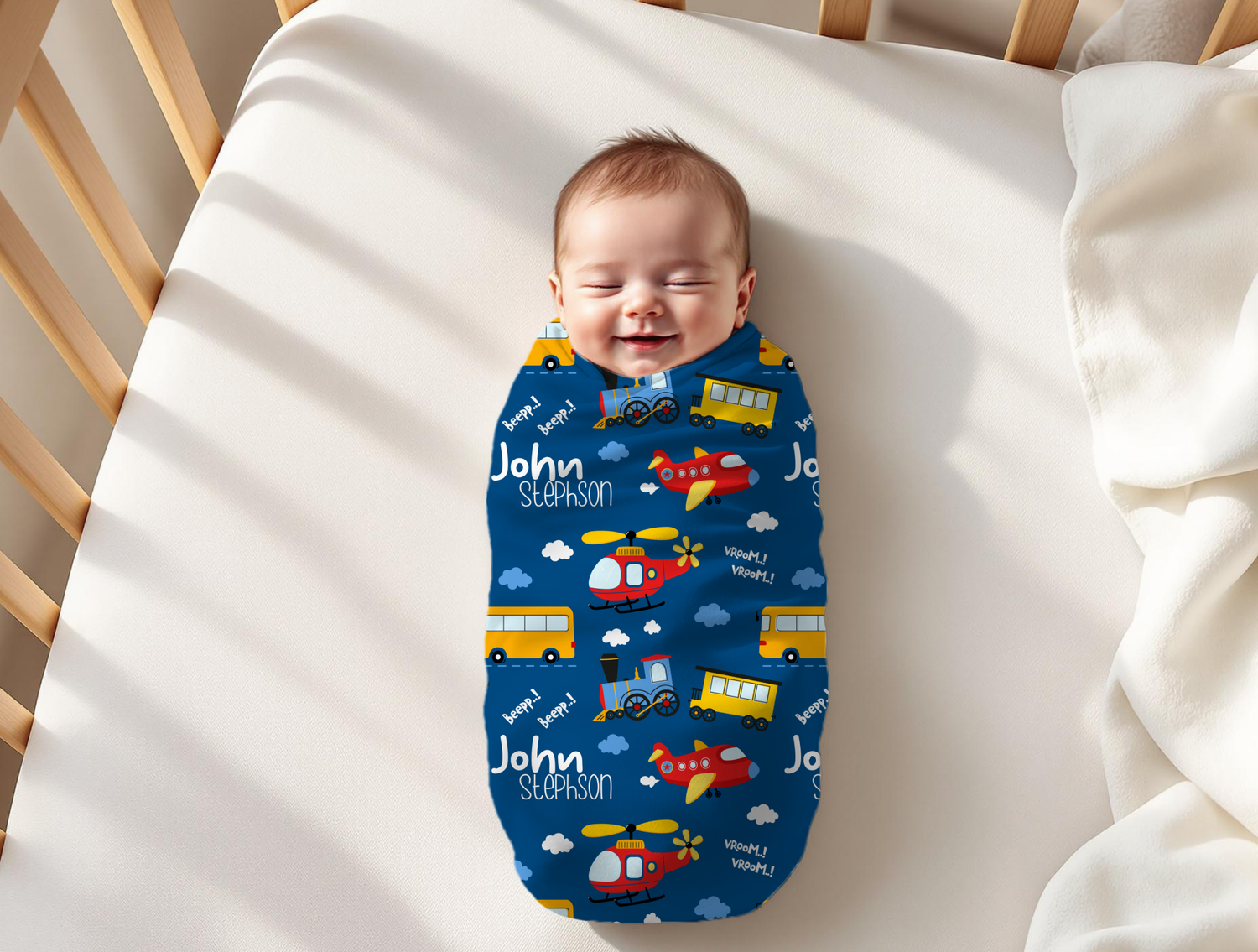 Mini Movers Swaddle Set (B327)