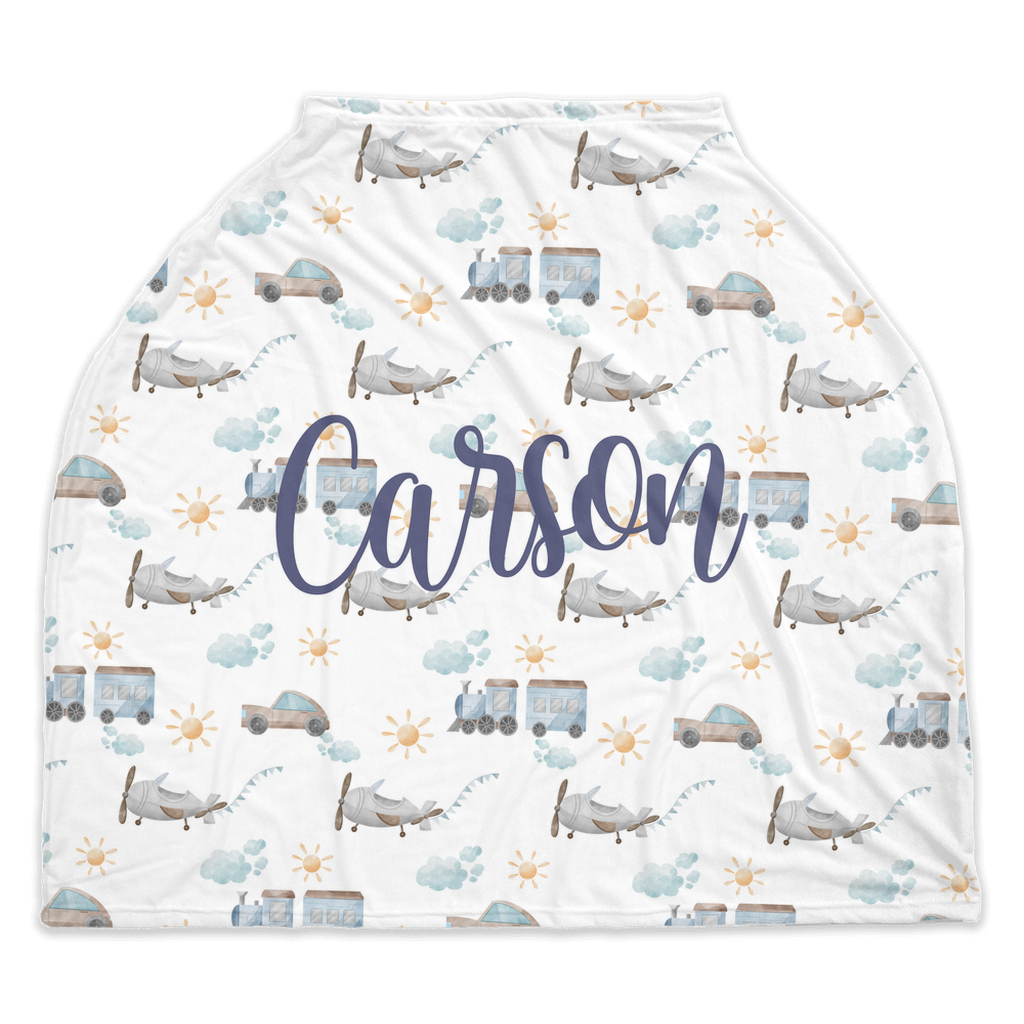 Vroom & Zoom Adventure Car Seat Cover (A155)