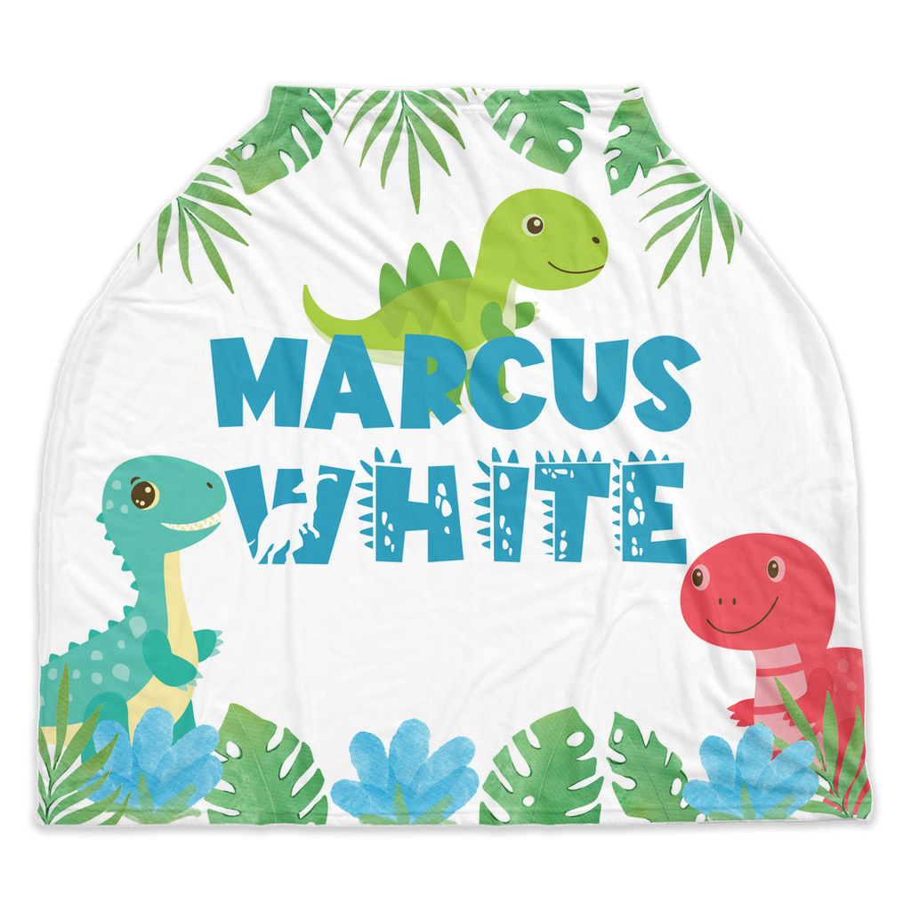 Playful Dino Car Seat Cover (A146)