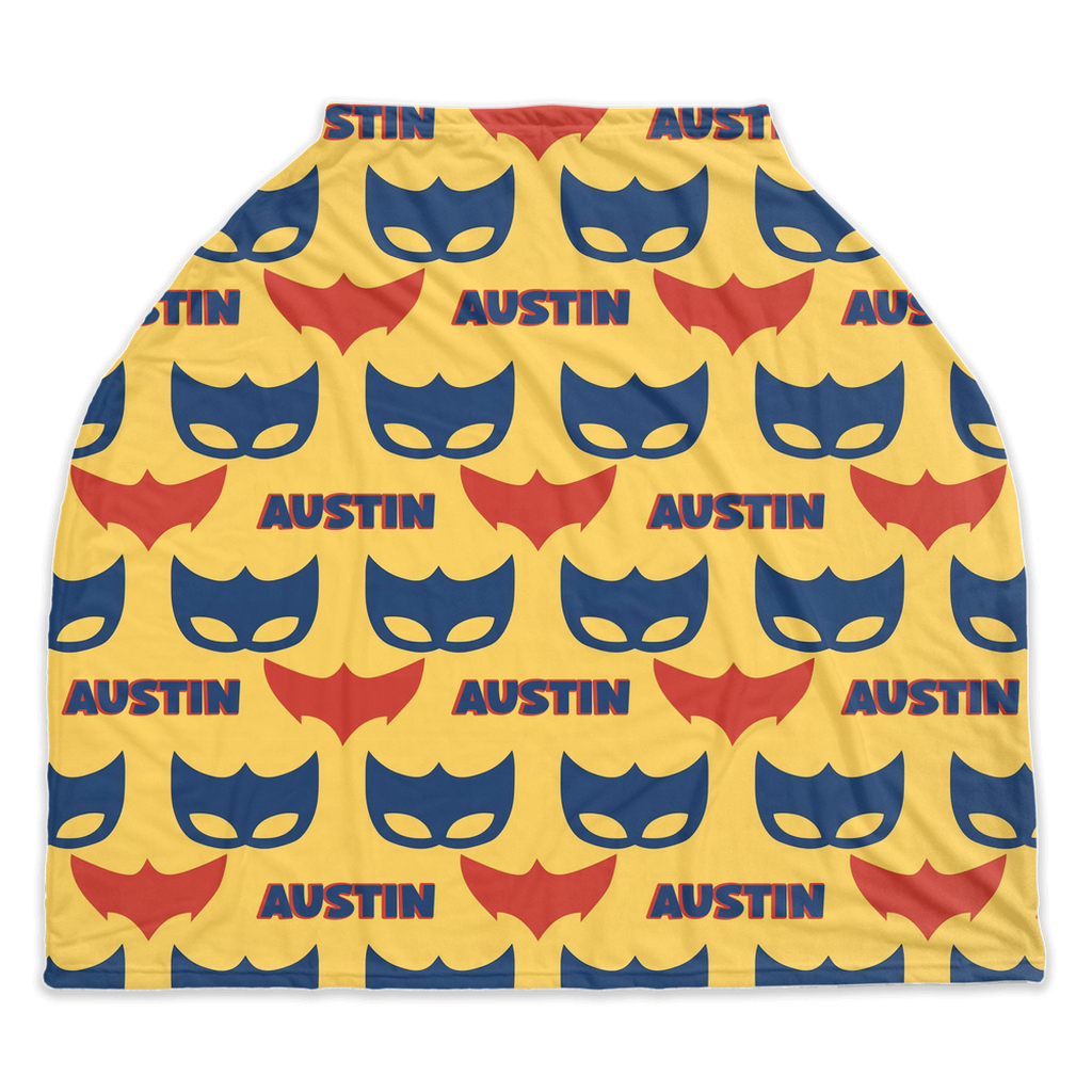 Superhero Car Seat Cover (A178)