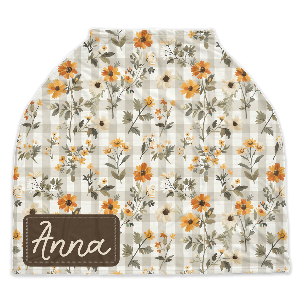 Cottagecore Garden Car Seat Cover (A158)
