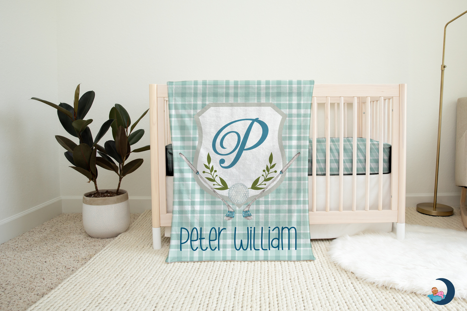 Preppy Country Club Blanket (B119)