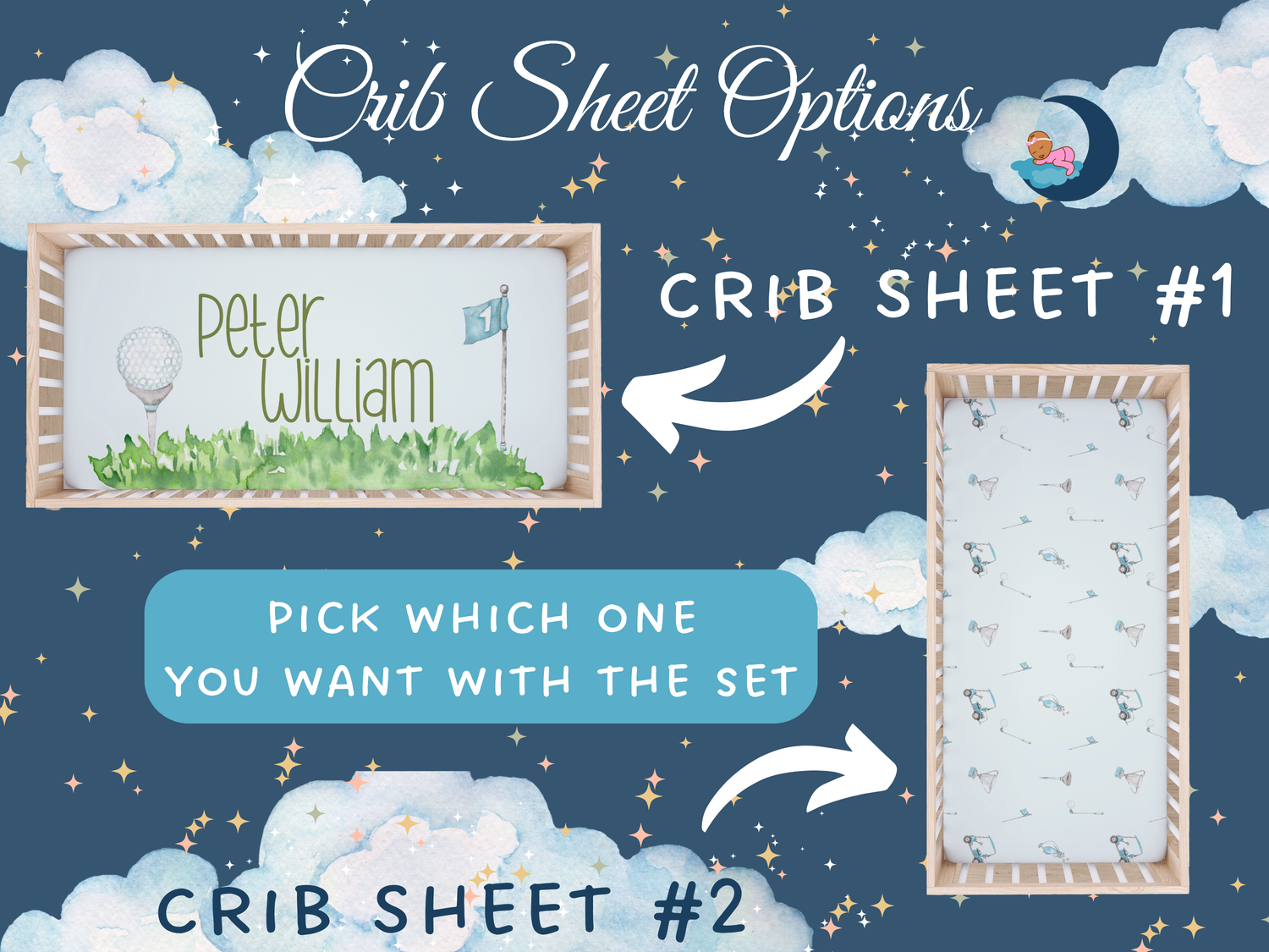 Preppy Country Club Bedding Set (N036)