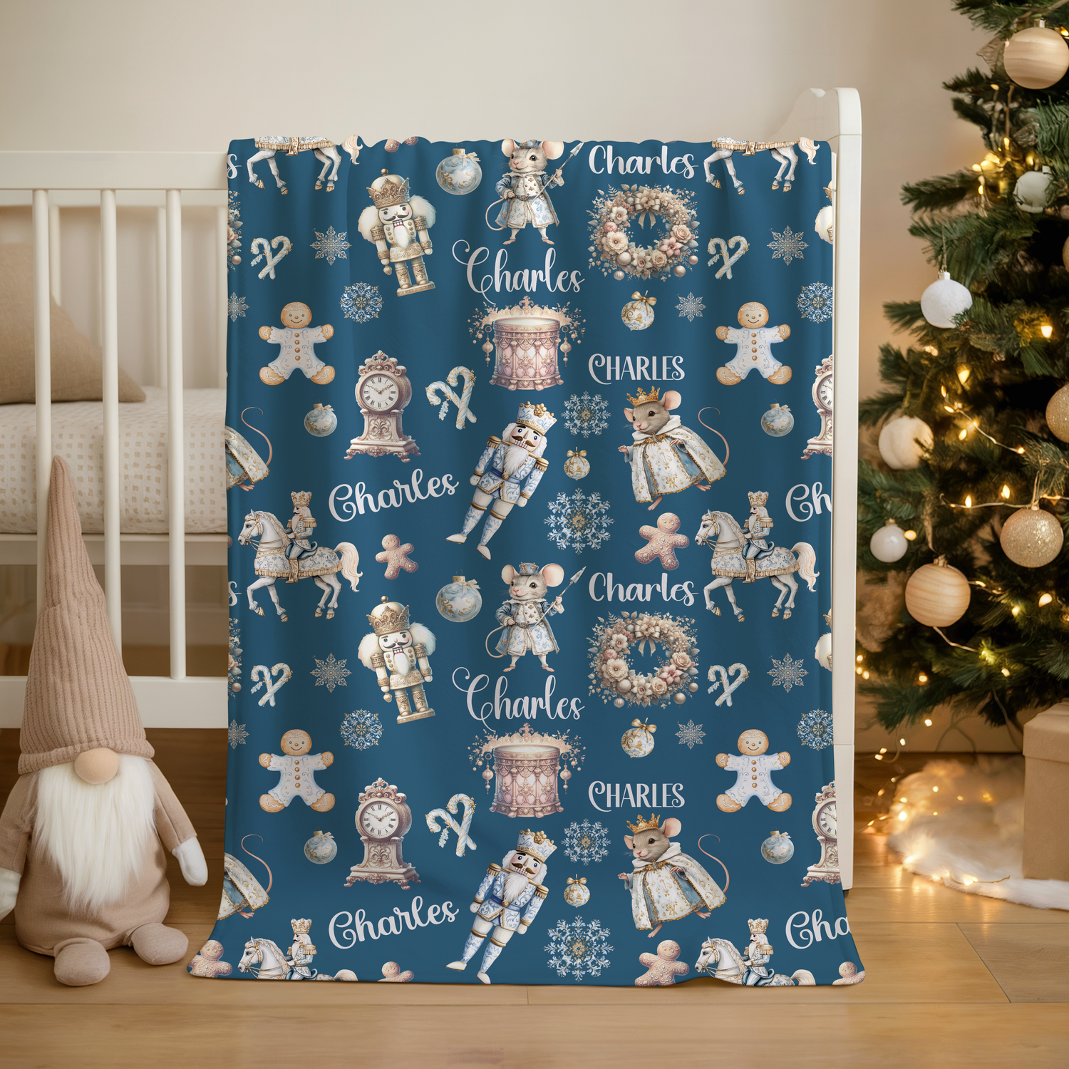 Nutcracker Blanket (B036)