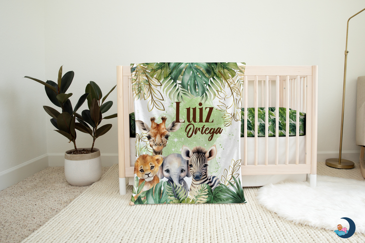 Stay Wild Safari Blanket (B110)
