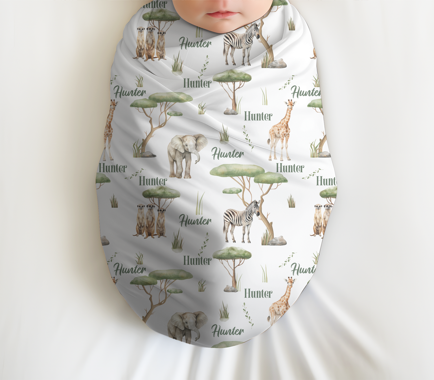 Safari Swaddle Set (B106)