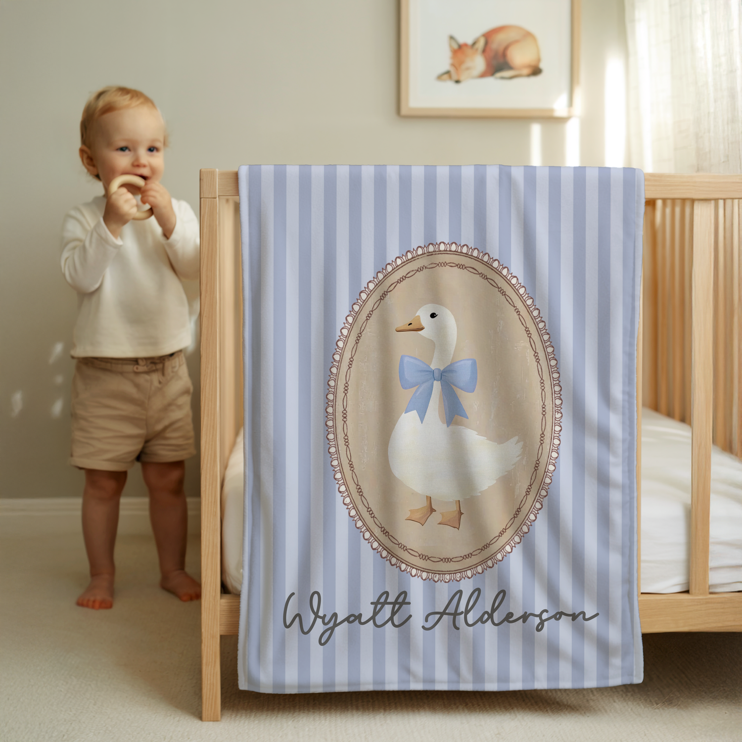 Silly Goose Blanket (B176)