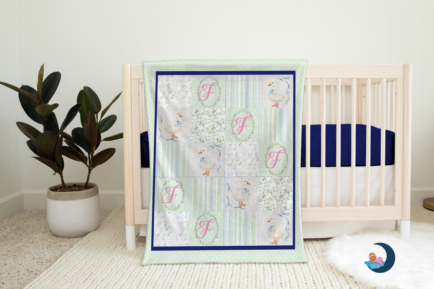 Silly Goose Storybook Blanket (B271)