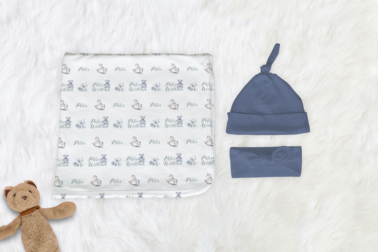 Heirloom Cuddles Swaddle Set (B122)