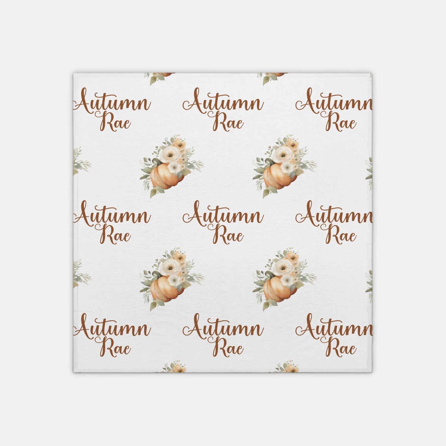 Autumn Pumpkins Swaddle Set (B043)