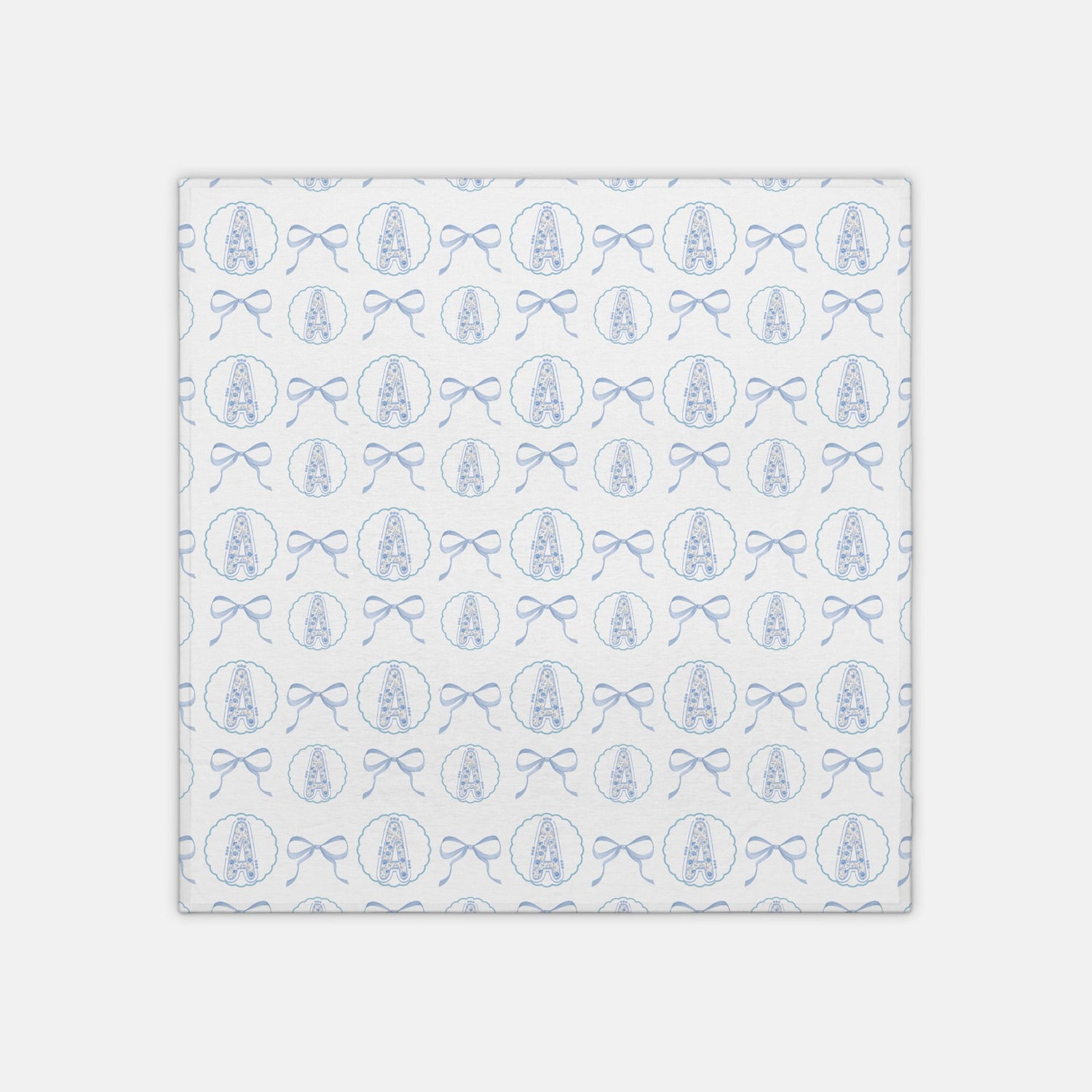 Coquette Monogram Swaddle Set (B191)