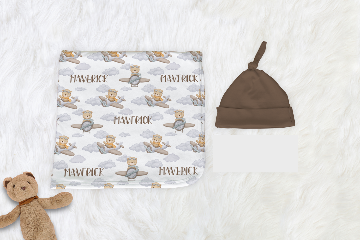 Up, Up & Away Swaddle Set (B148)