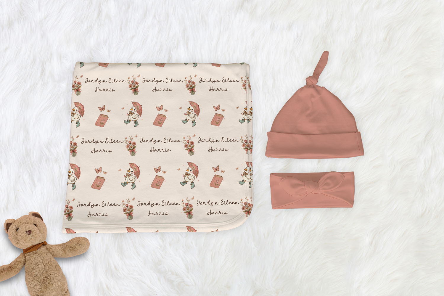 Sweet Blessings Swaddle Set (B237)
