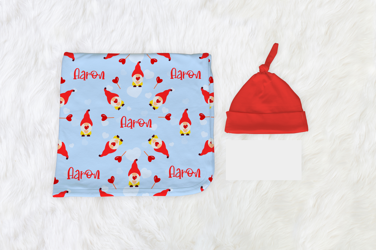 Little Gnomeo Swaddle Set (B263)