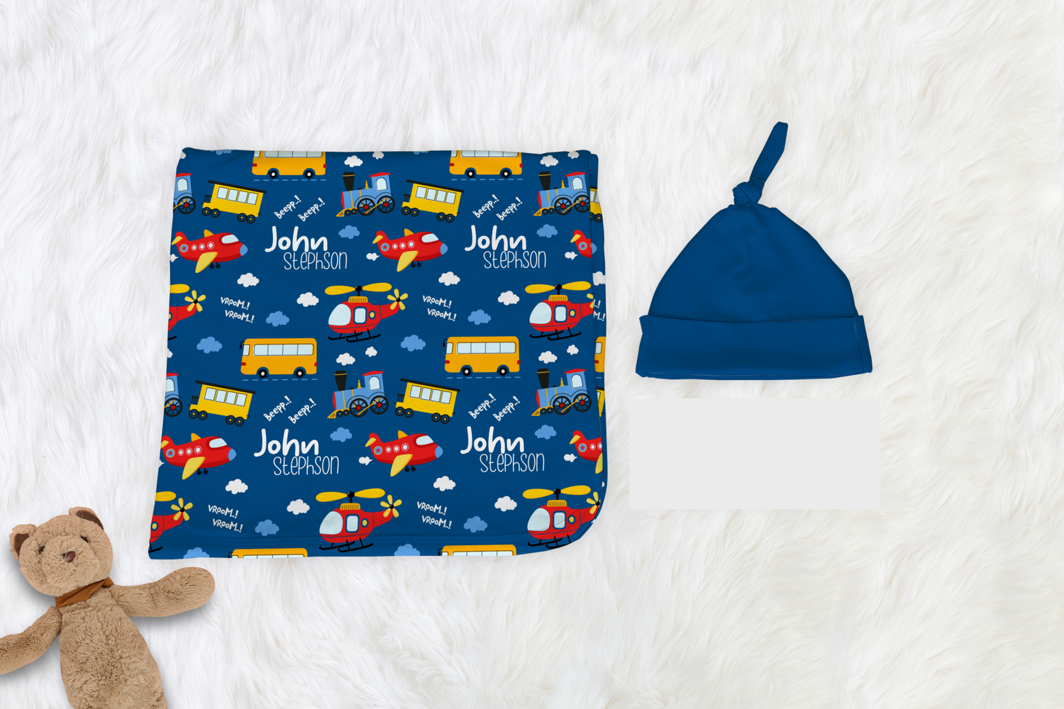 Mini Movers Swaddle Set (B327)