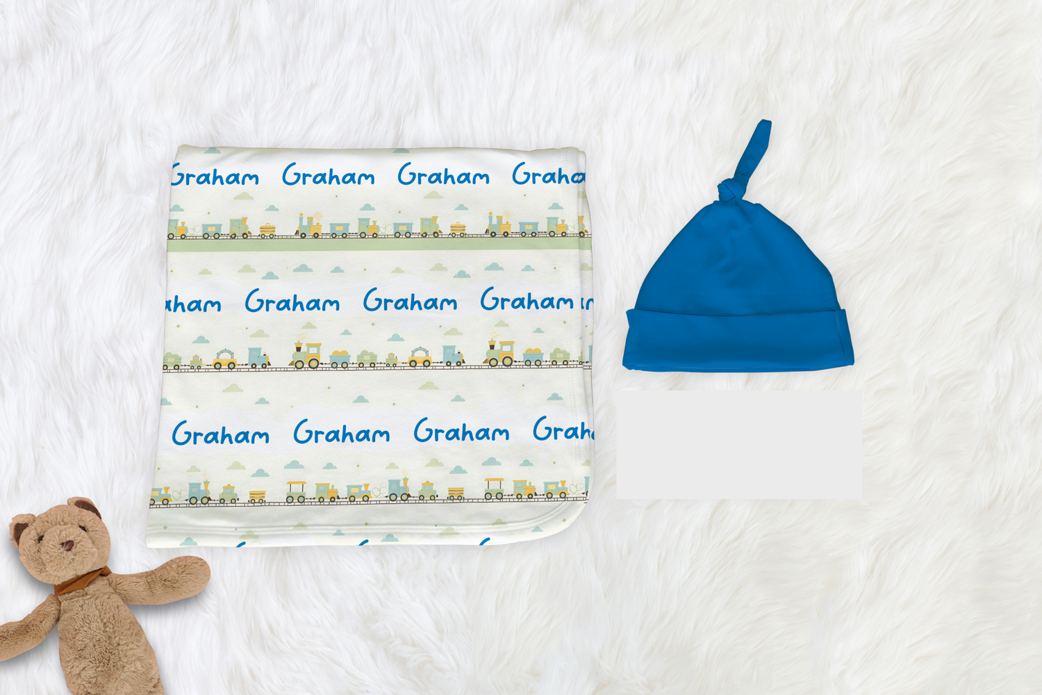 Choo Choo Cuddles Swaddle Set (B169)
