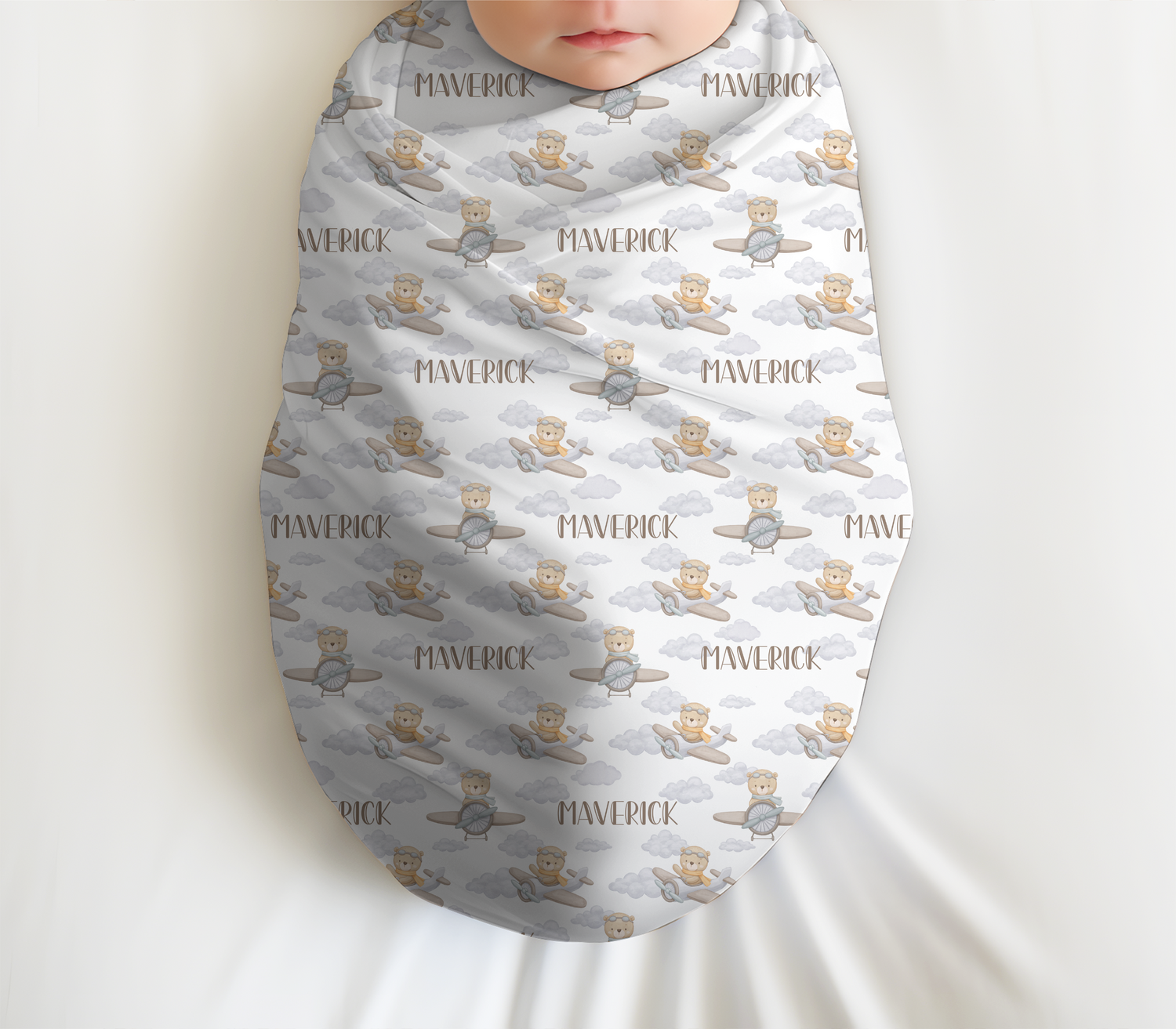Up, Up & Away Swaddle Set (B148)