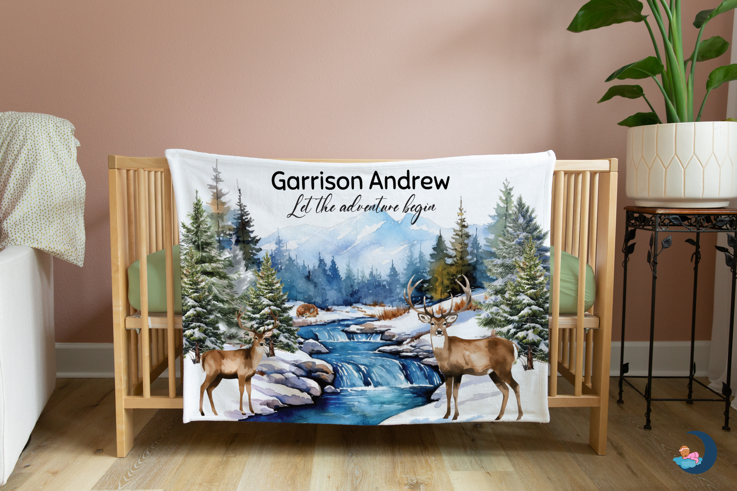 Winter Forest Blanket (B016)