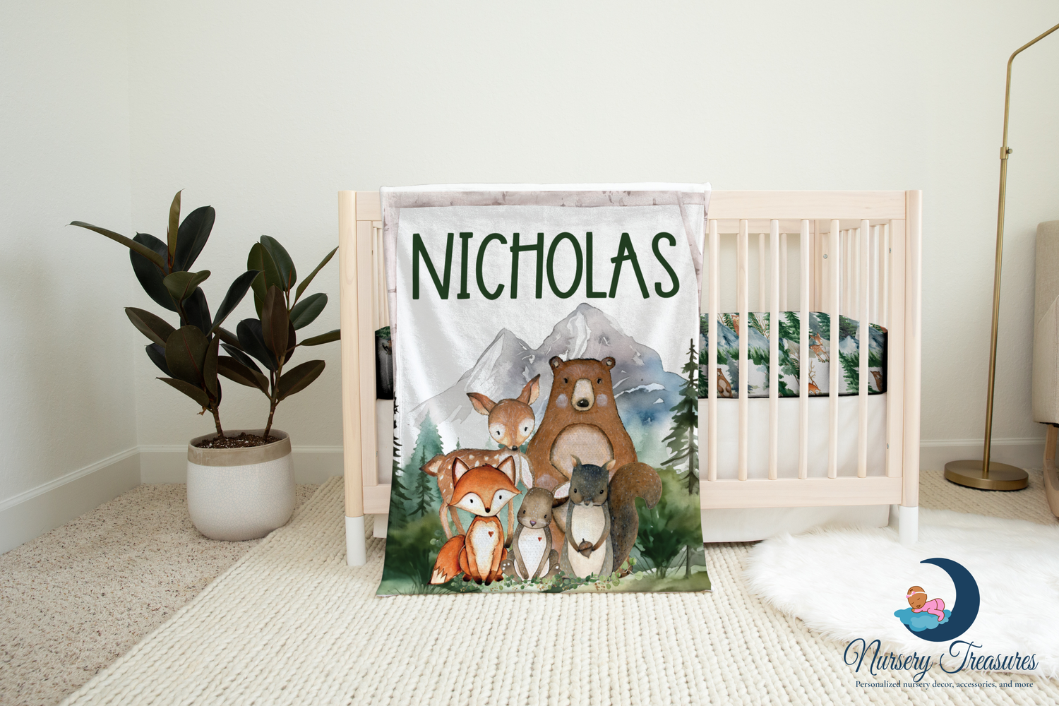 Woodland Theme Bedding Set (N001)