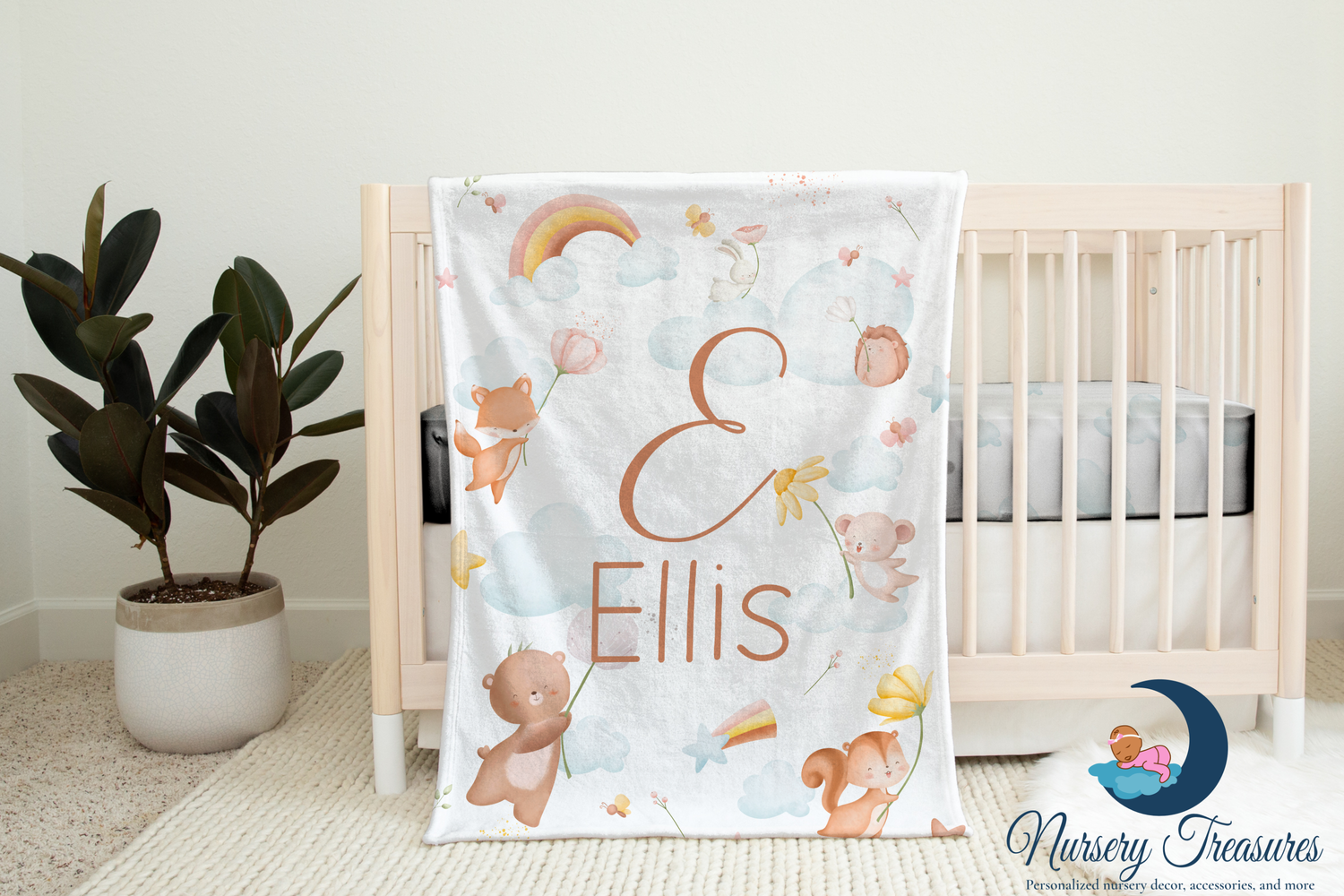 Dreamy Woodland Blanket (B156)