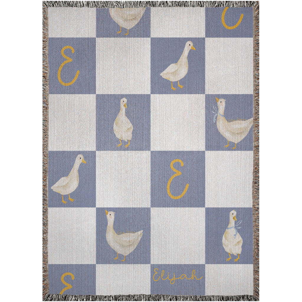 Oh So Silly Goose Blanket (B298)