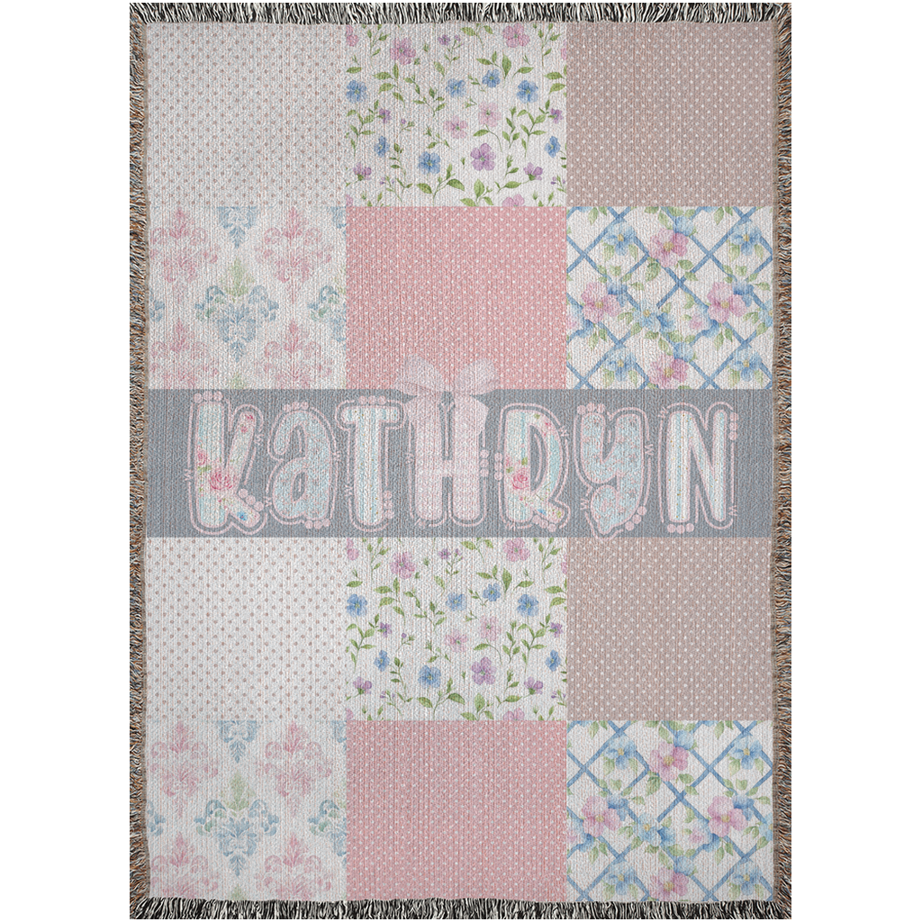 Pastel Garden Blanket (B184)