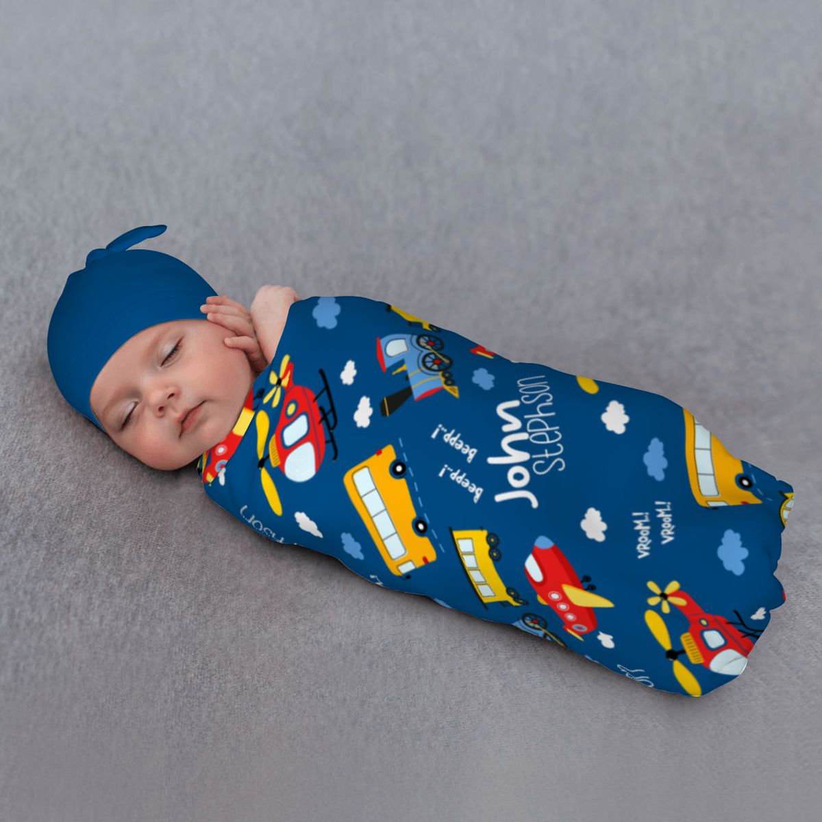 Mini Movers Swaddle Set (B327)