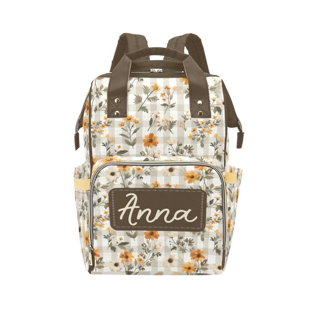 Cottagecore Garden Diaper Bag (A157)