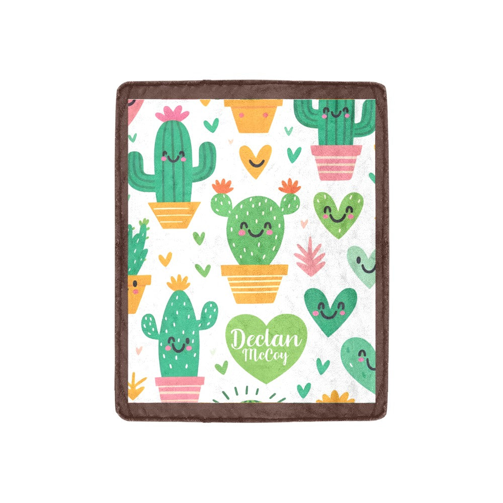 Kawaii Cactus Blanket (B275)