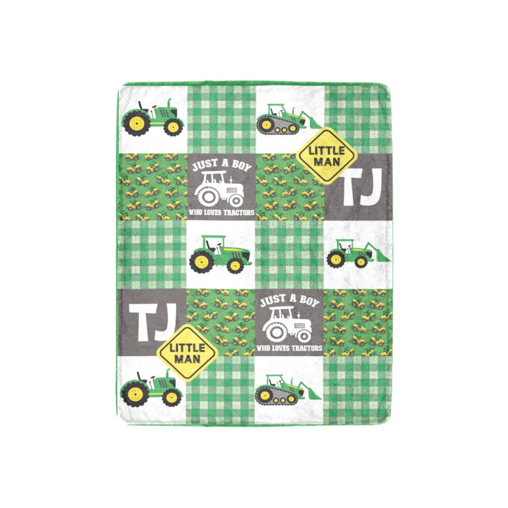 Tractor Trails Blanket (B316)