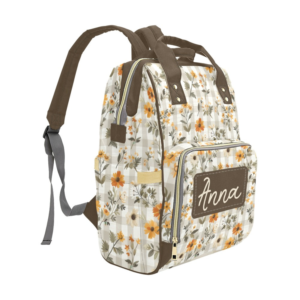 Cottagecore Garden Diaper Bag (A157)
