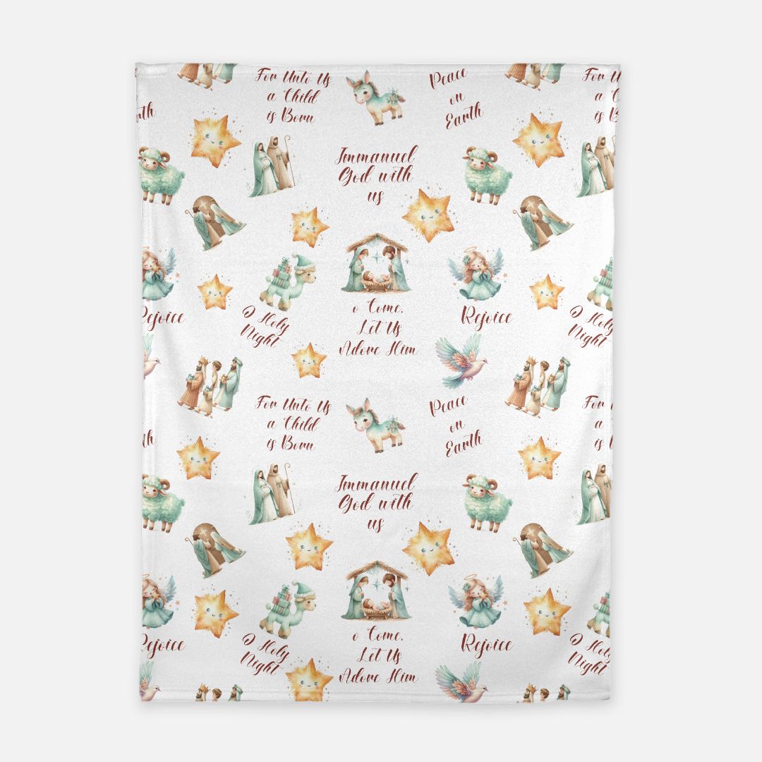 Nativity Pattern Blanket (B053)