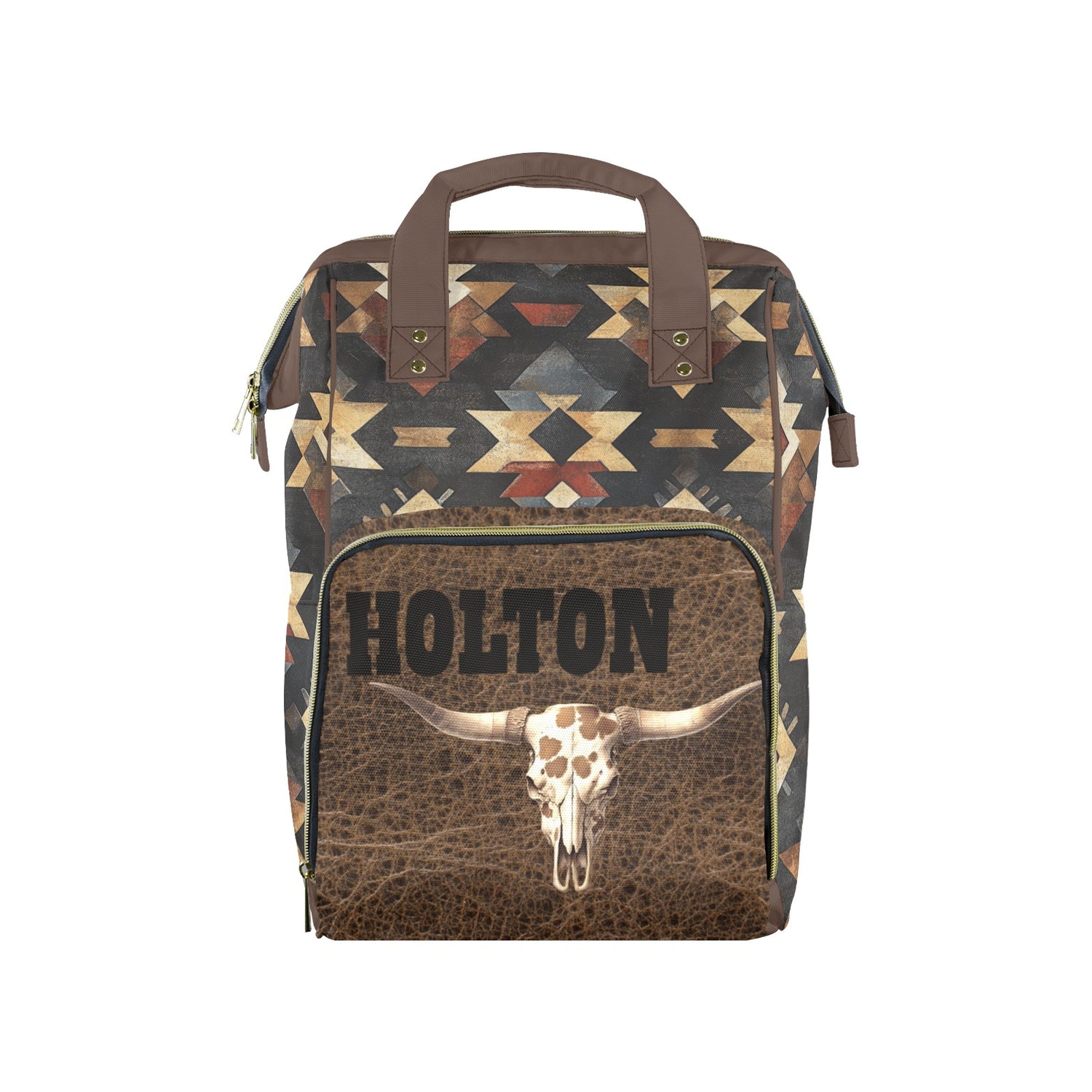 Western Longhorn Diaper Bag (A213)
