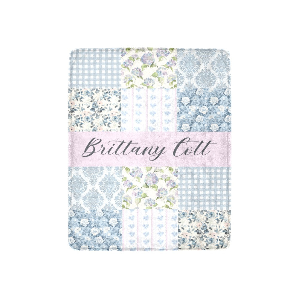 Grandmillennial Garden Blanket (B185)