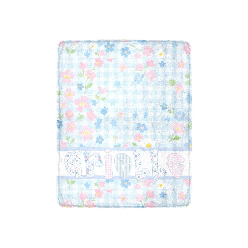 Sweet Spring Flowers Blanket (B189)