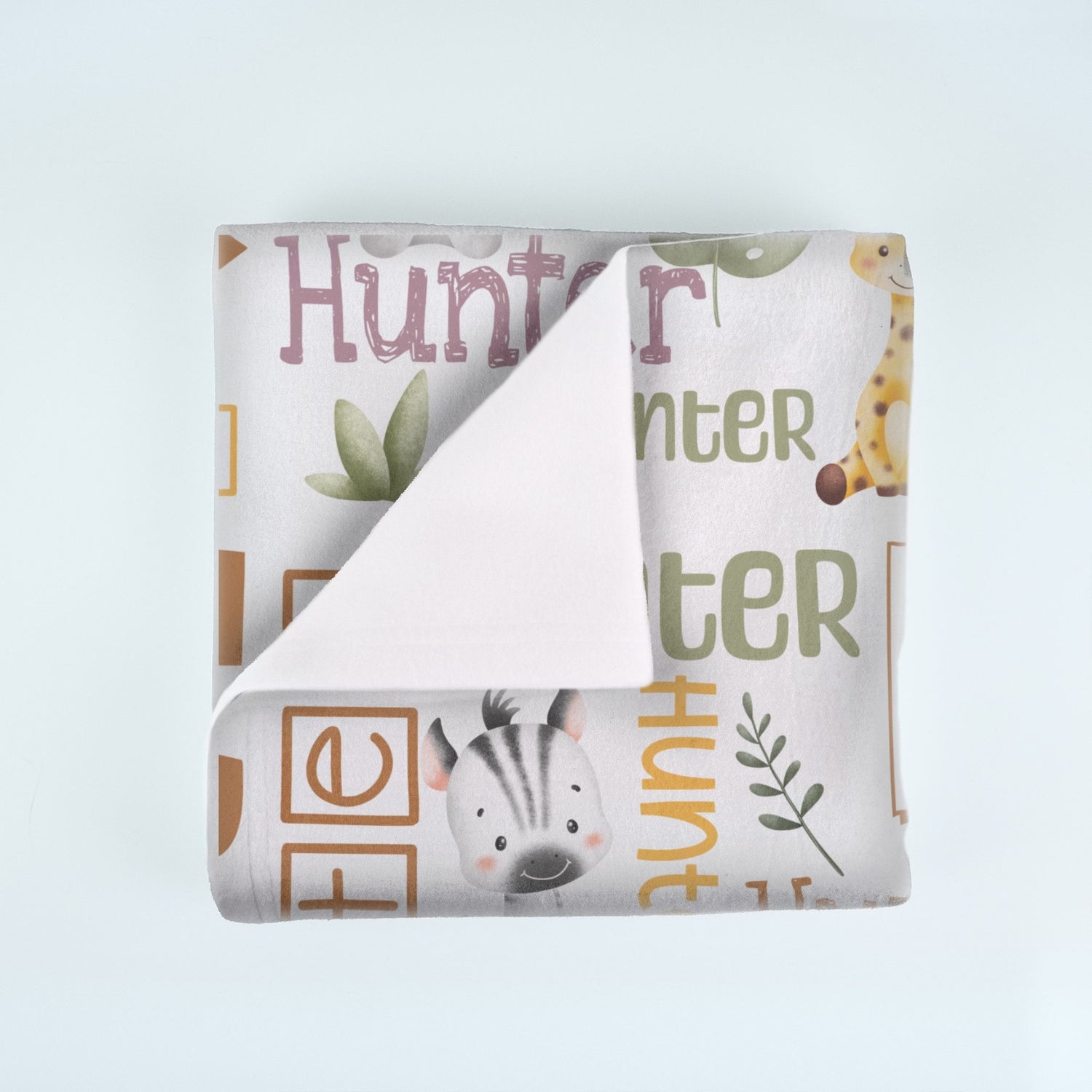 Safari Name Blanket (B107)