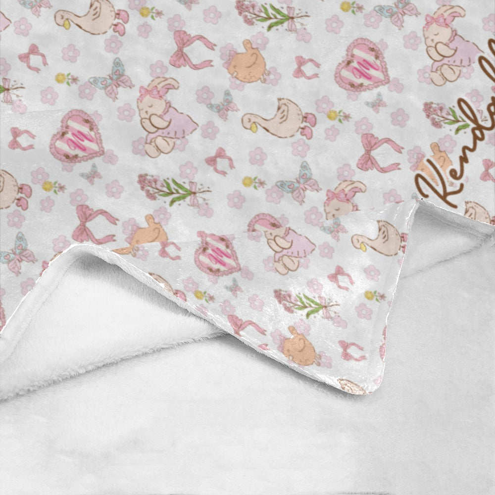 Silly Goose: Kawaii Coquette Friends Blanket (B175)