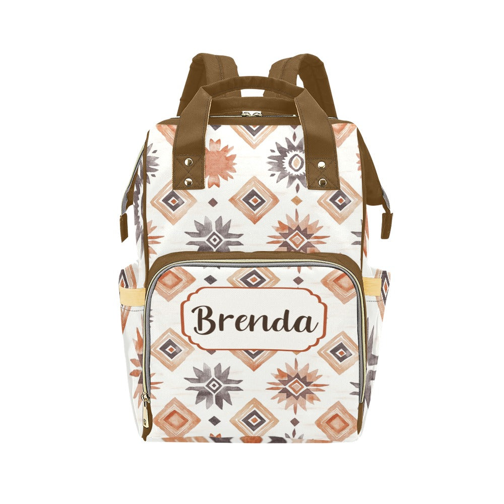 Southwest Boho Diaper Bag (A106)