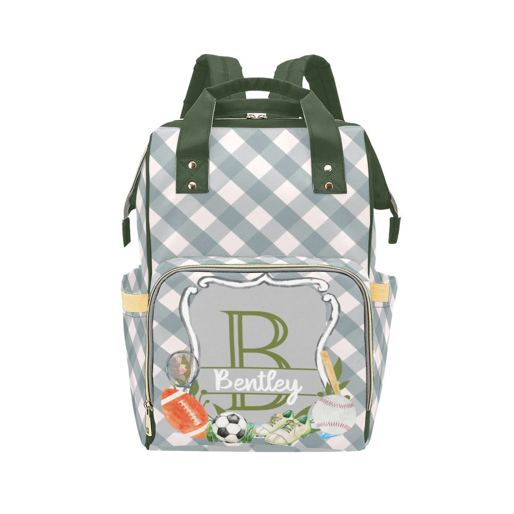 Preppy All-Star Diaper Bag (A179)