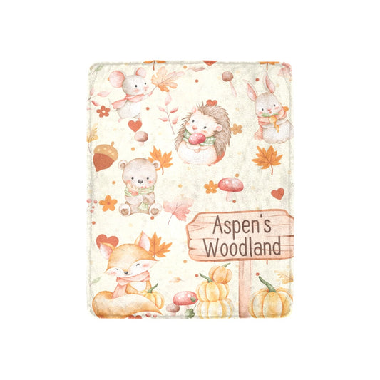 Autumn Woodland Blanket (B209)