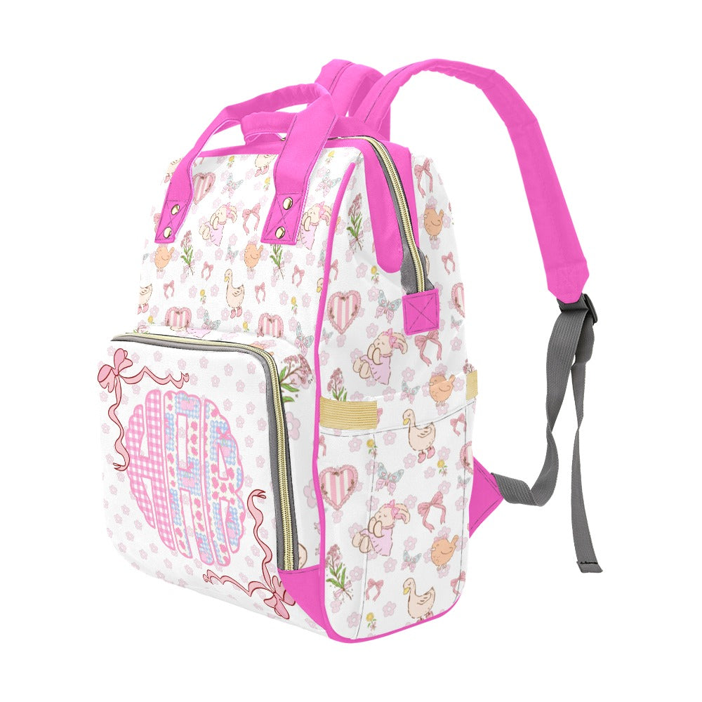 Silly Goose: Kawaii Coquette Friends Diaper Bag (A167)