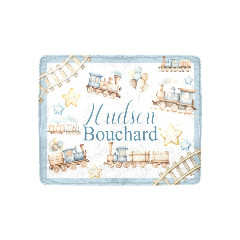 Choo Choo Adventure Blanket (B167)