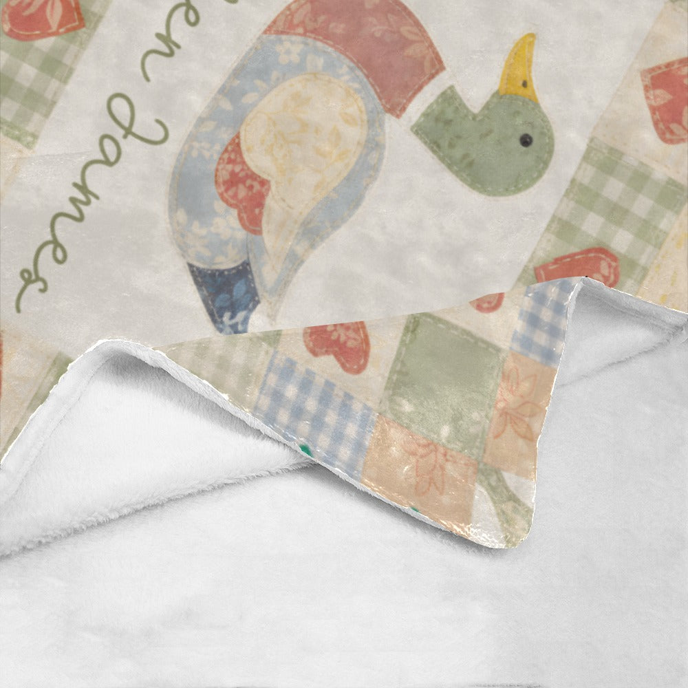 Vintage Mallard Blanket (B310)