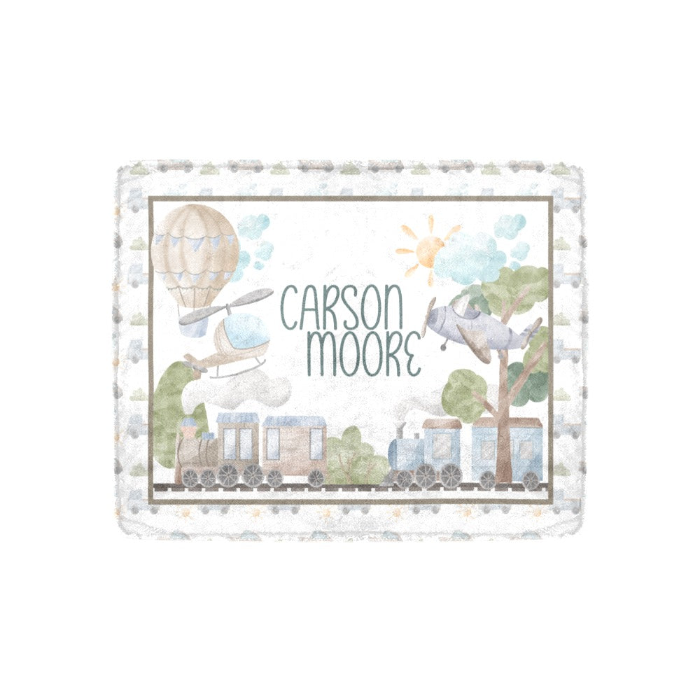 Vroom & Zoom Adventure Blanket (B152)