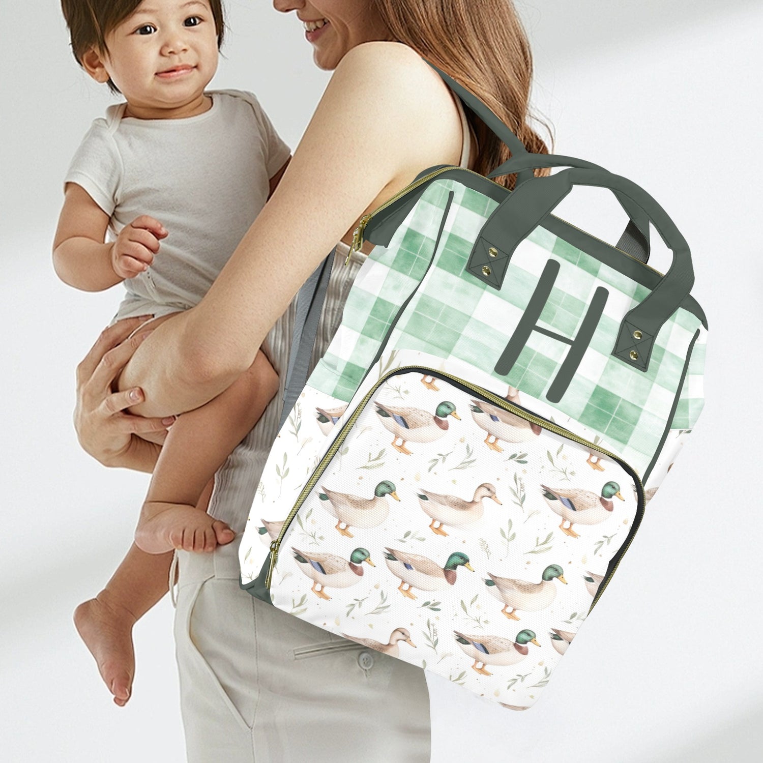 Lakeside Mallard Diaper Bag (A239)