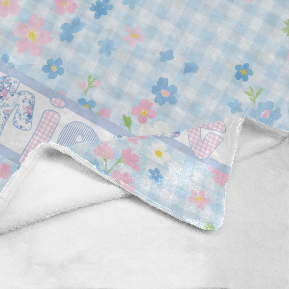 Sweet Spring Flowers Blanket (B189)