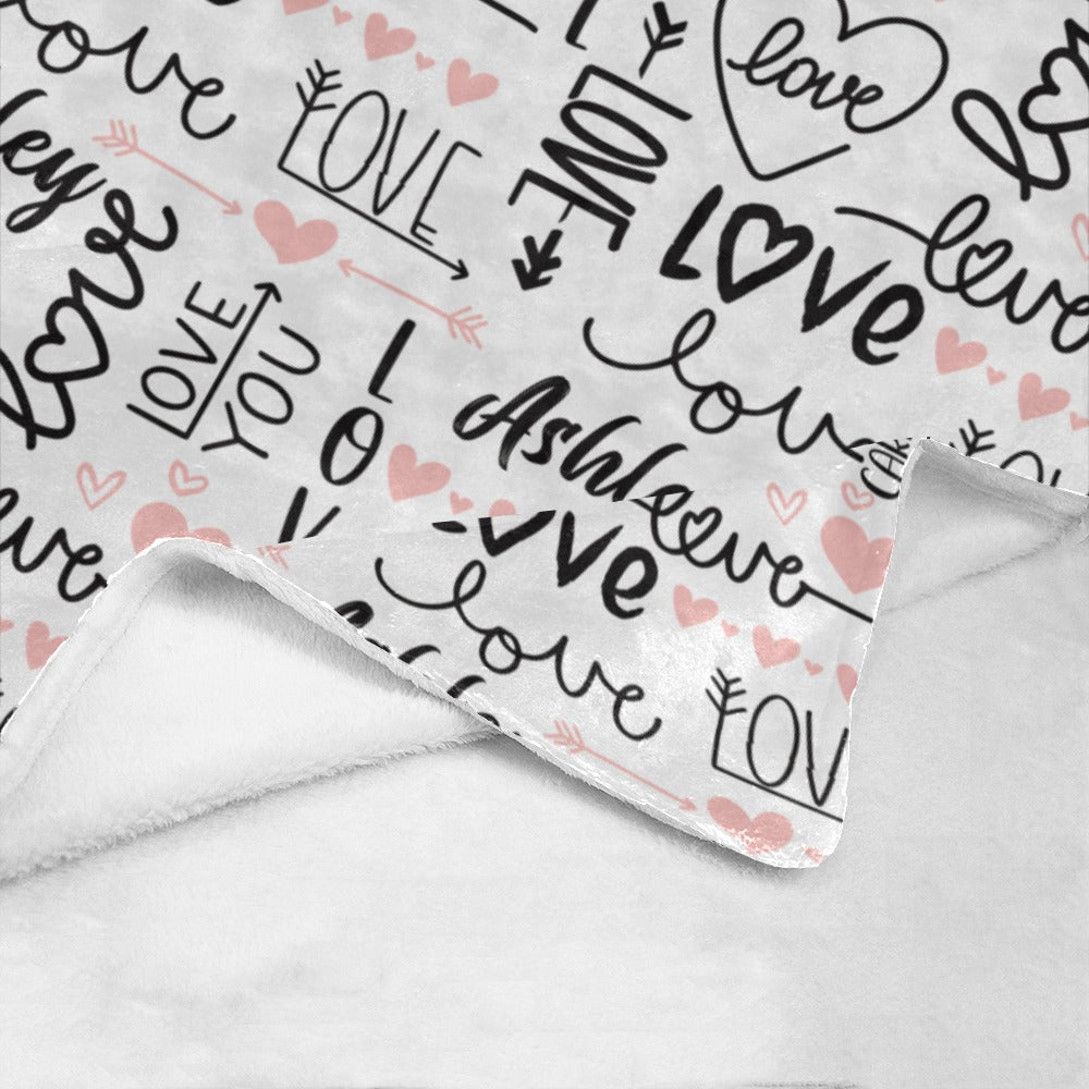 Love All Over Blanket (B259)