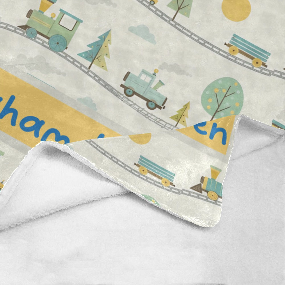 Choo Choo Cuddles Blanket (B153)