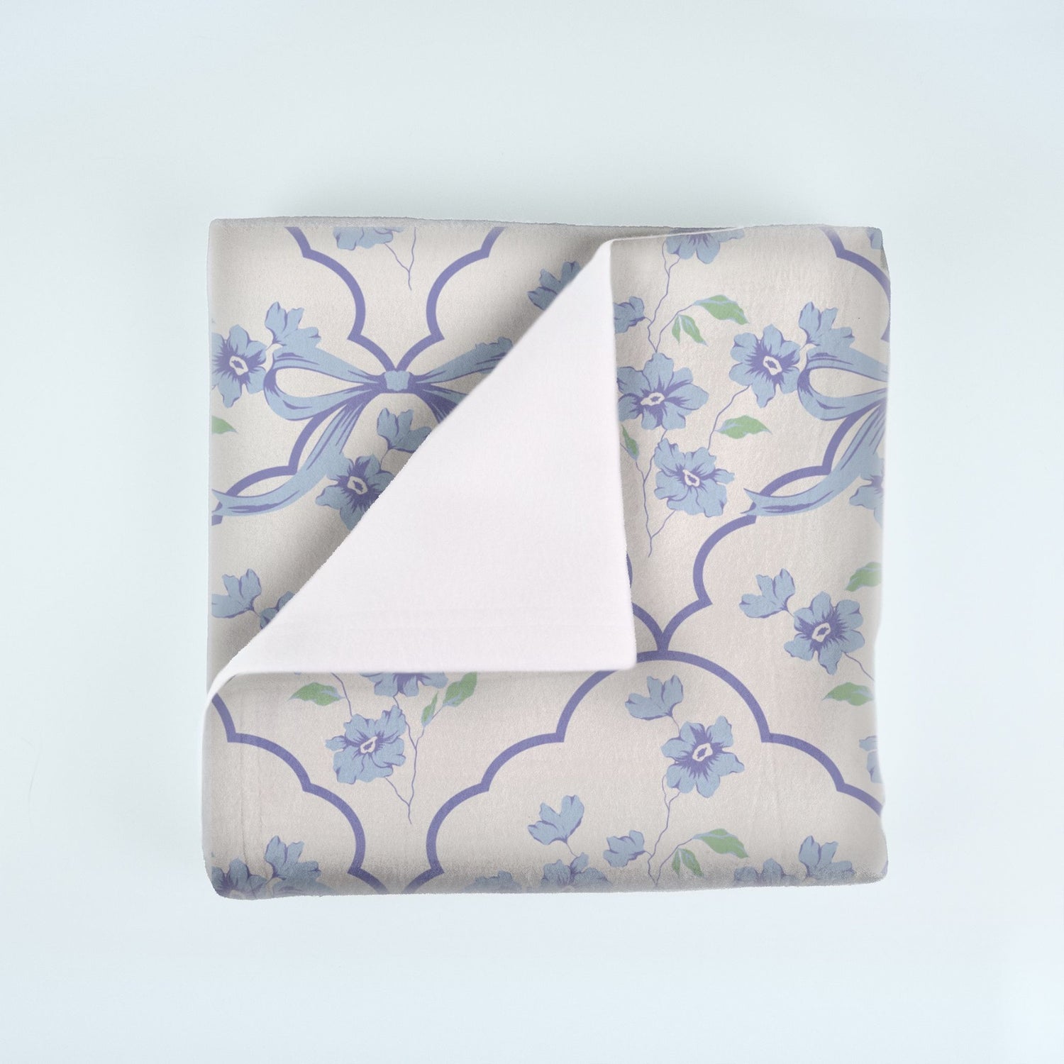 Abby Elaine's Blossoming Bows Blanket (B127)